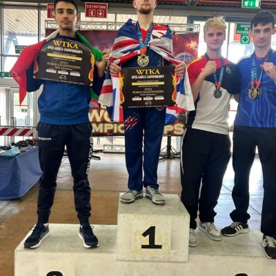 Massimo Caiazzo Vicecampione del Mondo WTKA Kick Boxing – Massa Carrara 2025